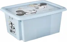 Container pentru jucării Keeeper Mickey Mouse 15L, albastru deschis pe tehnoparc.md Container pentru jucării Keeeper Mickey Mouse 15L, albastru deschis