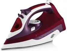 Fier de călcat Goldmaster GM 7613 K, alb/bordo pe tehnoparc.md Fier de călcat Goldmaster GM 7613 K, alb/bordo