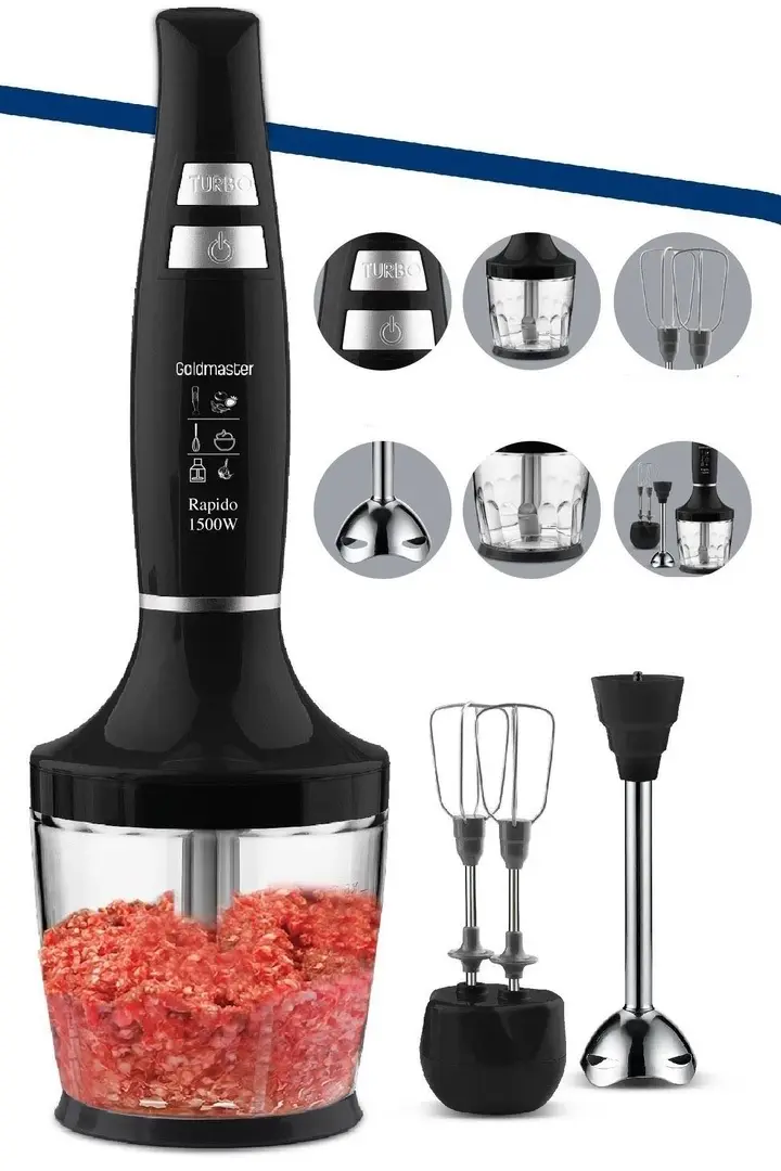 Blender Goldmaster GM 7265 B, negru