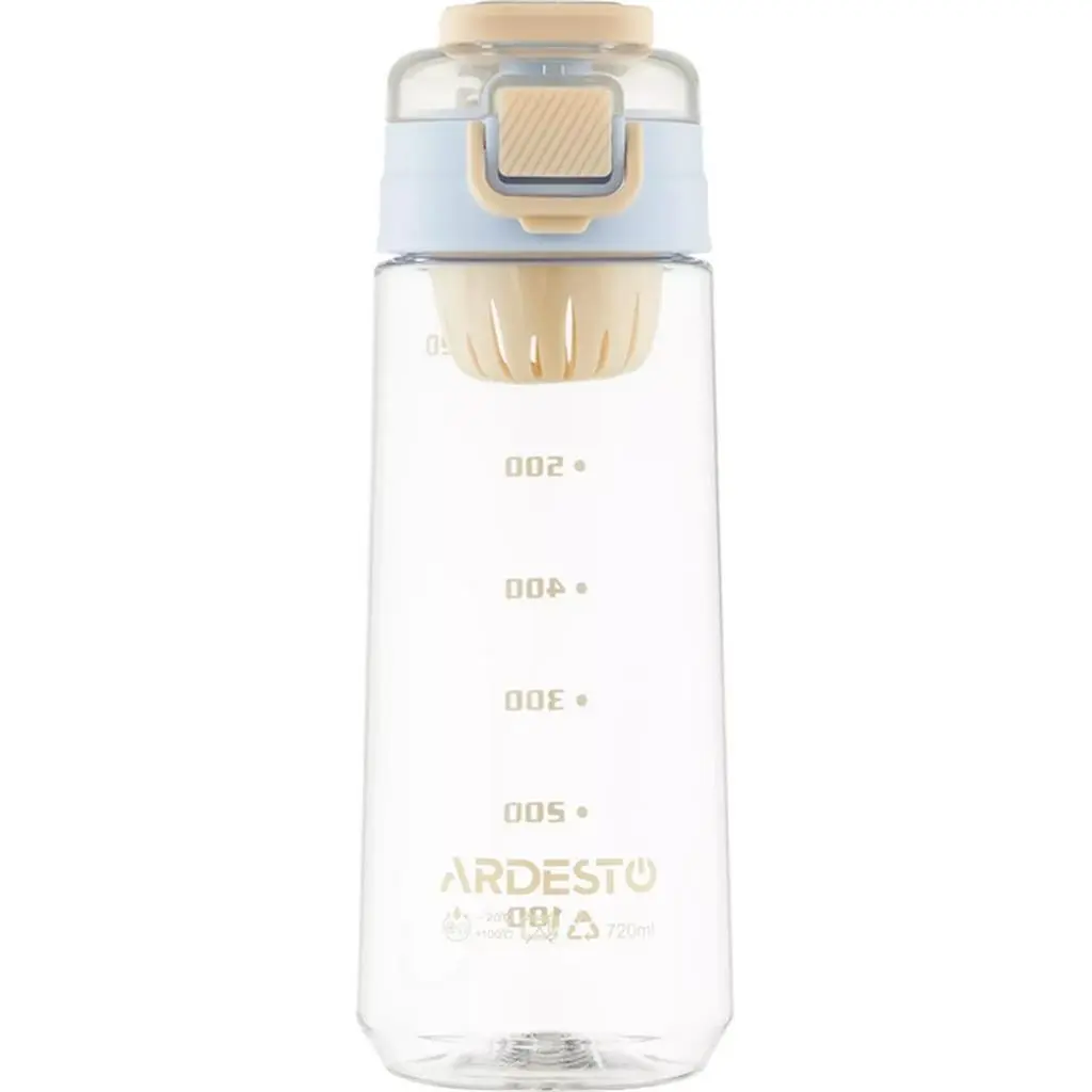 Бутылка для воды Ardesto AR2272DV, желтый/голубой