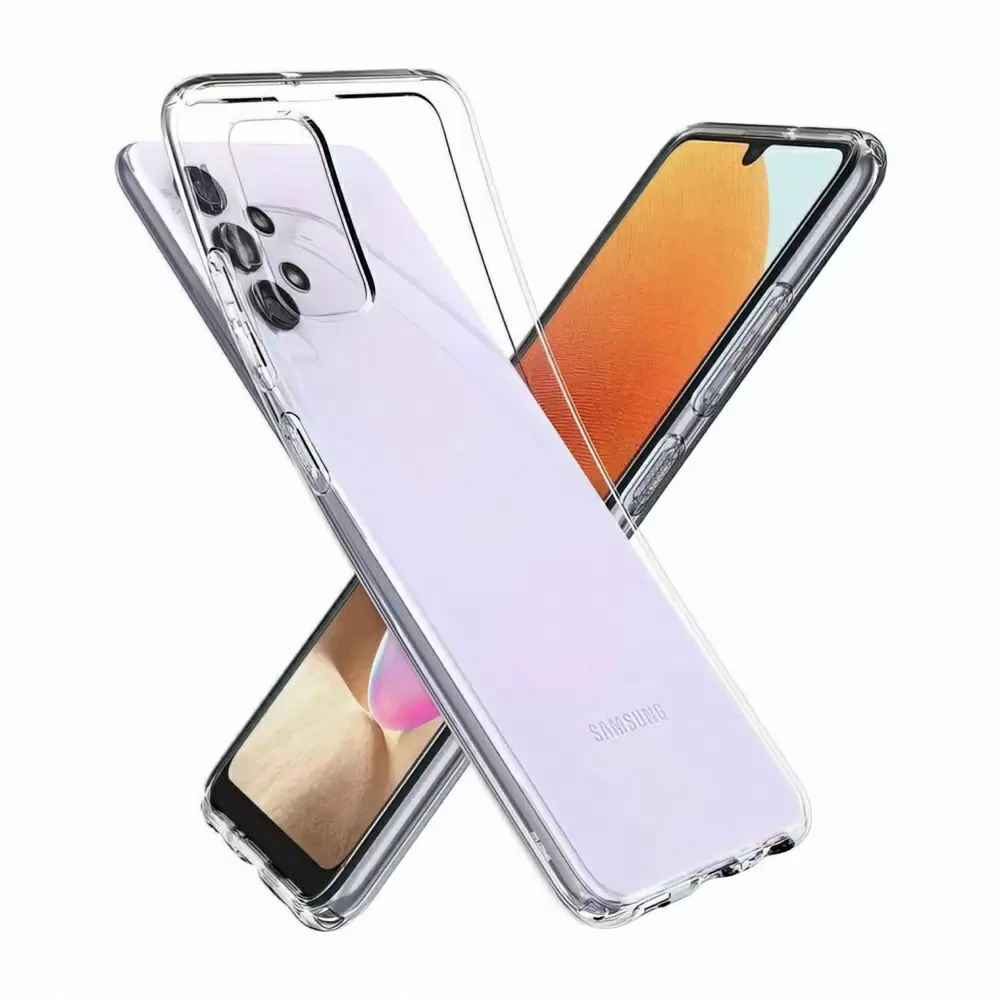 Чехол XCover Galaxy A32 Liquid Crystal, прозрачный