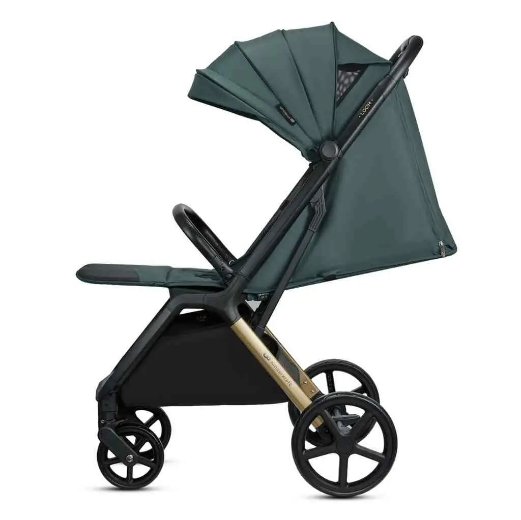 Cărucior KinderKraft Loom Jade, verde pe tehnoparc.md Cărucior KinderKraft Loom Jade, verde
