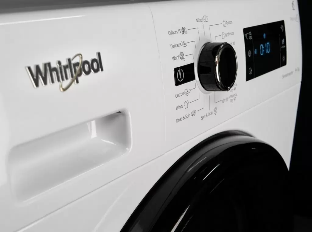 Стиральная машина/сушильная Whirpool FWDG97168B, белый