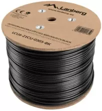 Cablu Lanberg LCU6-21CU-0305-BK, negru