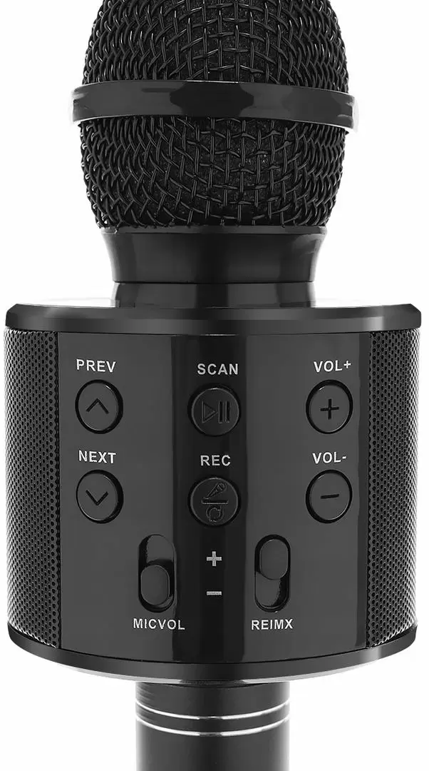 Microfon Izoxis 22189, negru