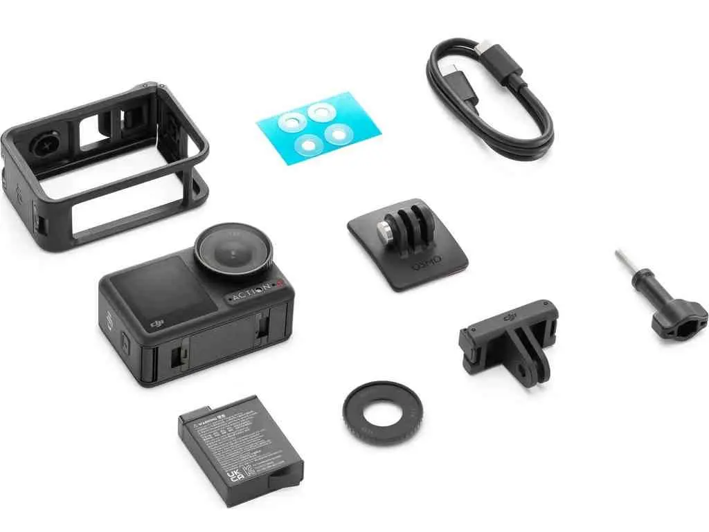 Cameră video sport DJI Osmo Action 4 Standard Combo, negru