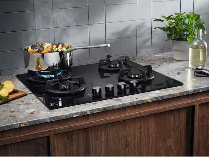 Газовая панель Electrolux KGG6437K, черный