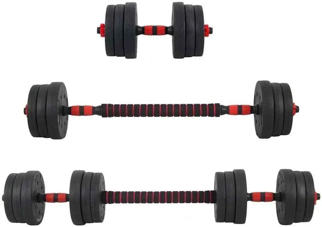 Halteră 4Play AT18 Multipower 2x10kg, negru
