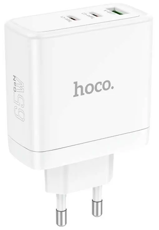 Зарядное устройство Hoco N30 Glory PD65W, белый