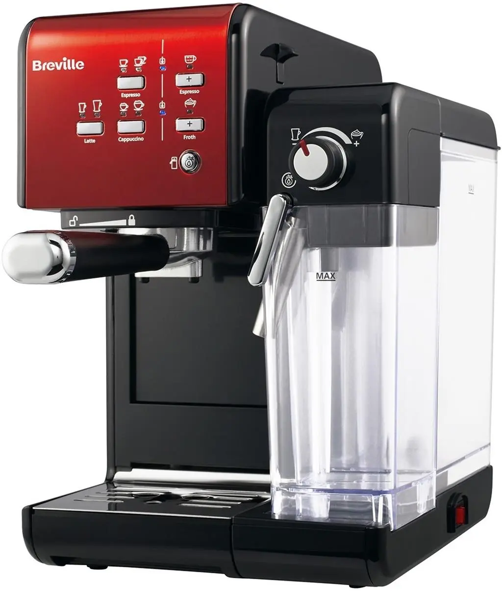 Электрокофеварка Breville VCF109X-01, красный