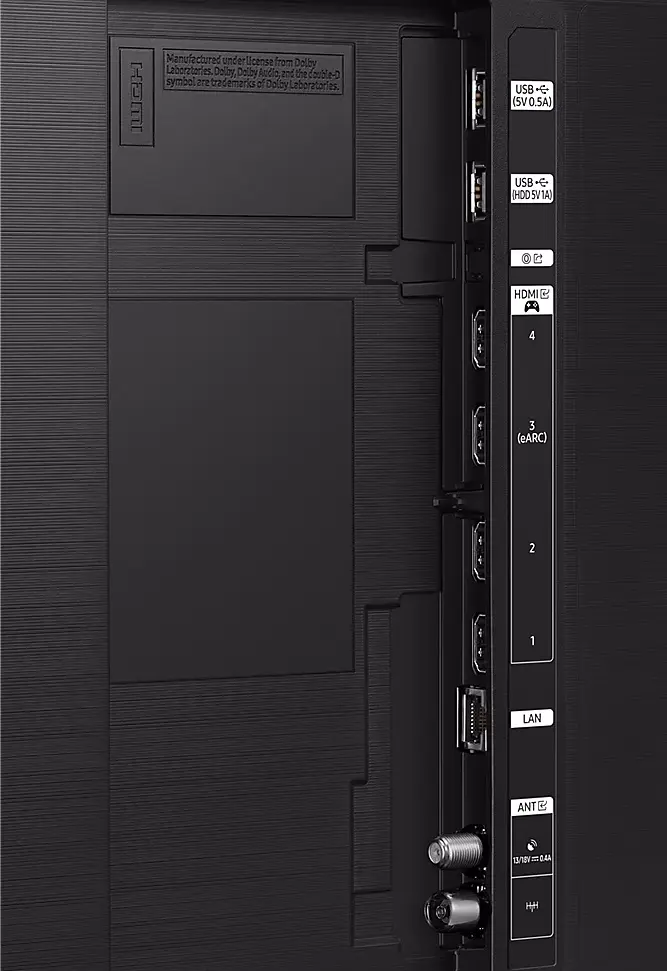 Телевизор Samsung QE85QN90CAUXUA, серебристый