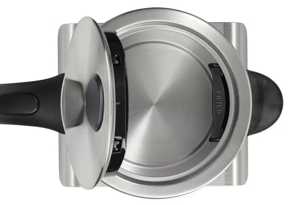 Fierbător de apă Bosch TWK7S05, inox/gri