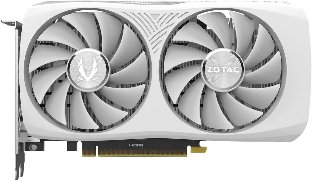 Placă video Zotac GeForce RTX 4060 Twin Edge OC White Edition 8GB GDDR6 pe tehnoparc.md Placă video Zotac GeForce RTX 4060 Twin Edge OC White Edition 8GB GDDR6