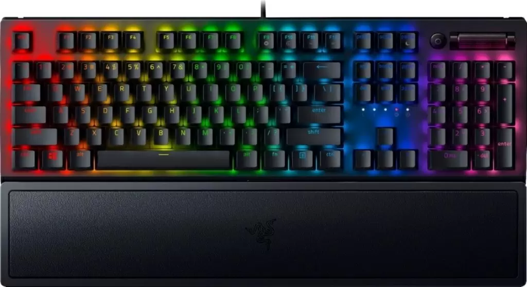 Tastatură Razer BlackWidow V3 Green Switch RU, negru