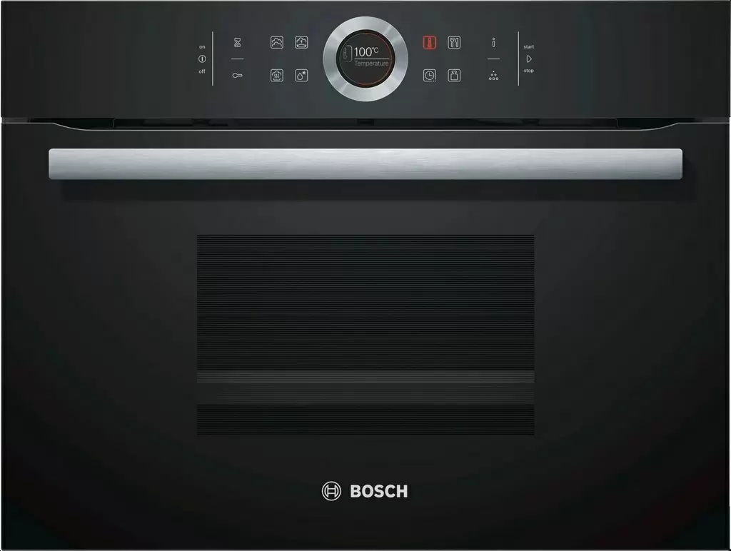 Aparat de gătit cu aburi Bosch CDG634AB0, negru