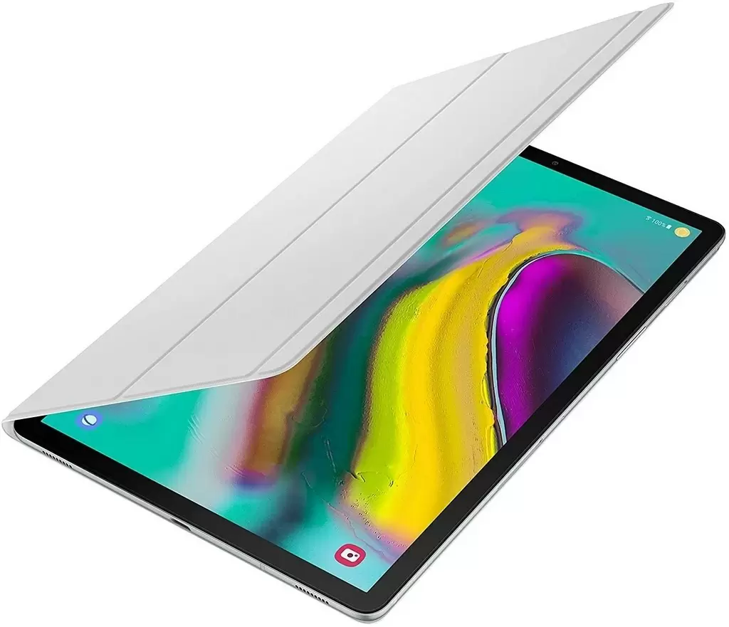 Husă pentru tabletă Samsung Book Cover Tab S5e T720, alb