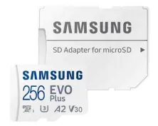 Карта памяти Samsung MicroSD EVO Plus 2024 256GB Class 10 UHS-I U3 + SD adapter на tehnoparc.md Карта памяти Samsung MicroSD EVO Plus 2024 256GB Class 10 UHS-I U3 + SD adapter