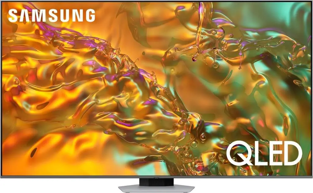 Телевизор Samsung QE55Q80DAUXUA, серебристый