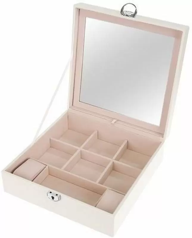 Organizator de bijuterii Beautylushh 8895, alb