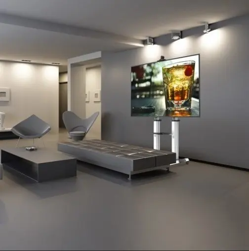 Suport TV de podea Reflecta 100VC-Shelf 60-100"