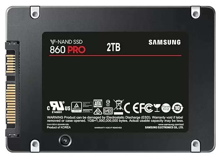 SSD накопитель Samsung 860 PRO 2.5" SATA, 2.05TB