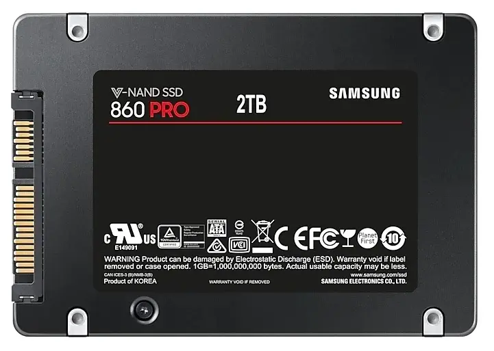 Disc rigid SSD Samsung 860 PRO 2.5" SATA, 2.05TB