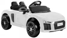 Mașină electrică Lean Cars Audi R8 Spyder, alb