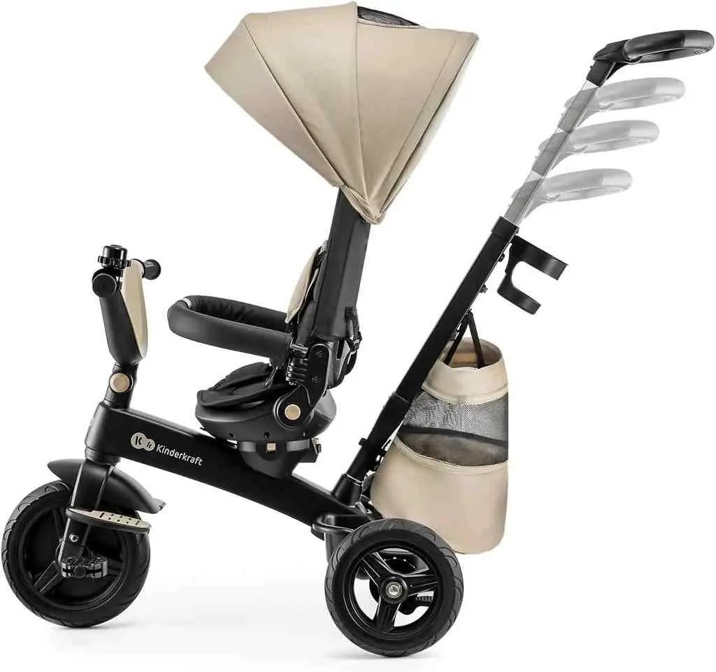 Детский велосипед KinderKraft Easytwist, бежевый