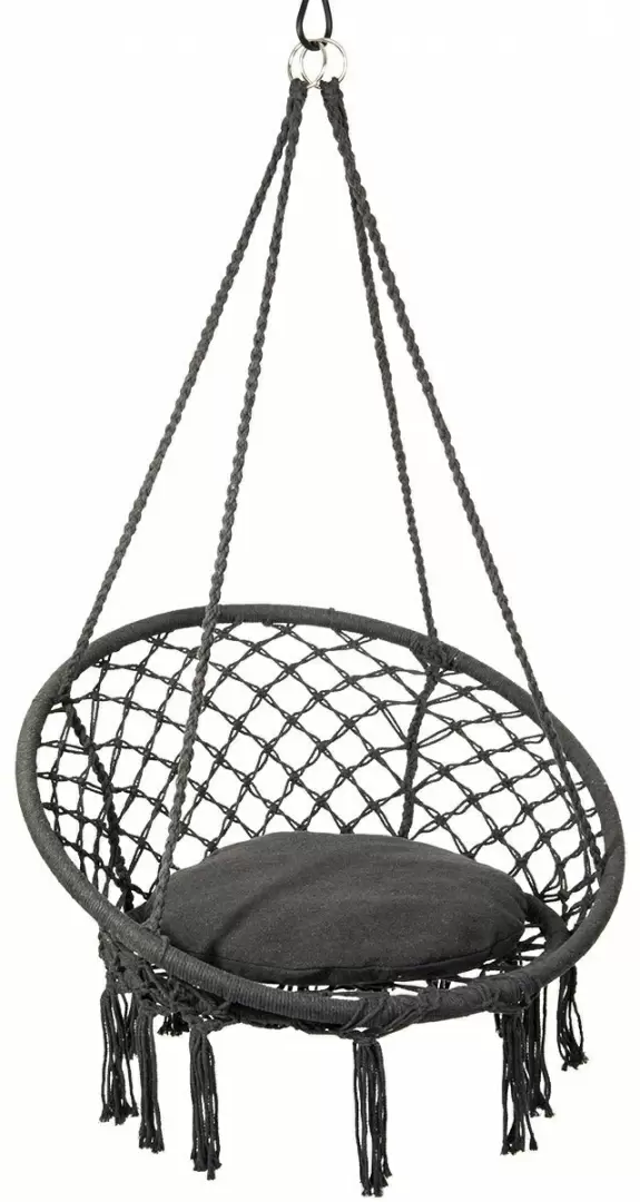 Подвесное кресло Royokamp Hanging Armchair, серый