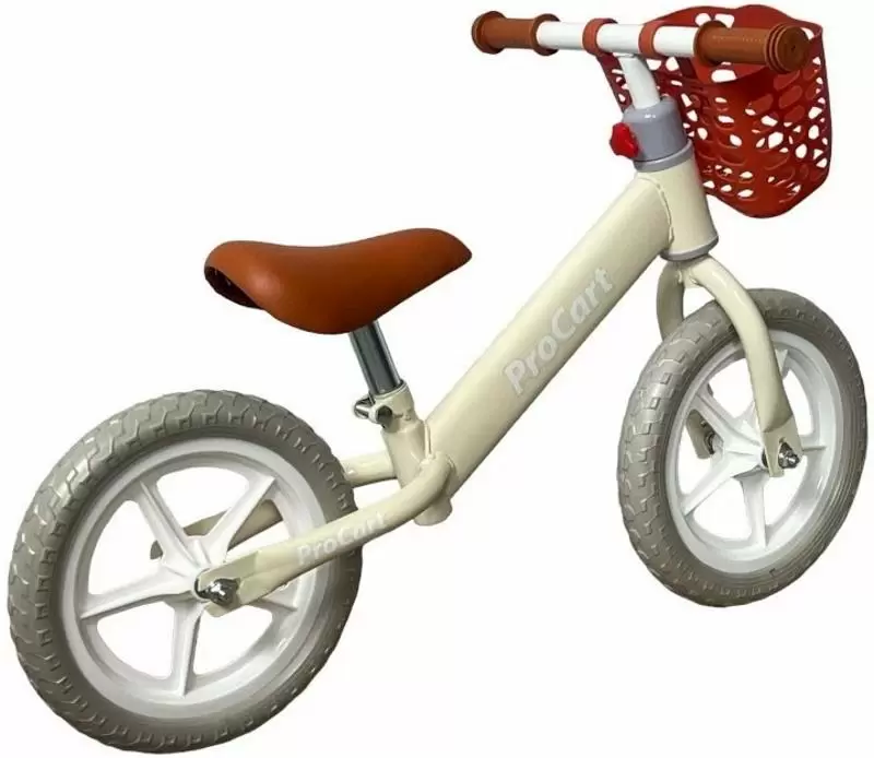 Bicicletă fără pedale Procart SH-N956, cremă