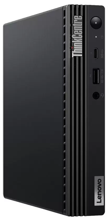 Системный блок Lenovo ThinkCentre M70q Tiny (Core i5-10400T/8ГБ/256ГБ/WiFi/Intel UHD), черный