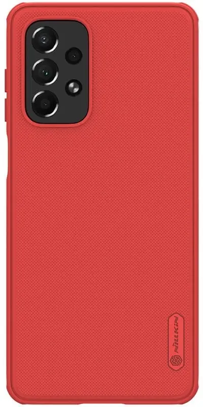 Чехол Nillkin Samsung A73 Frosted Pro, красный на tehnoparc.md Чехол Nillkin Samsung A73 Frosted Pro, красный