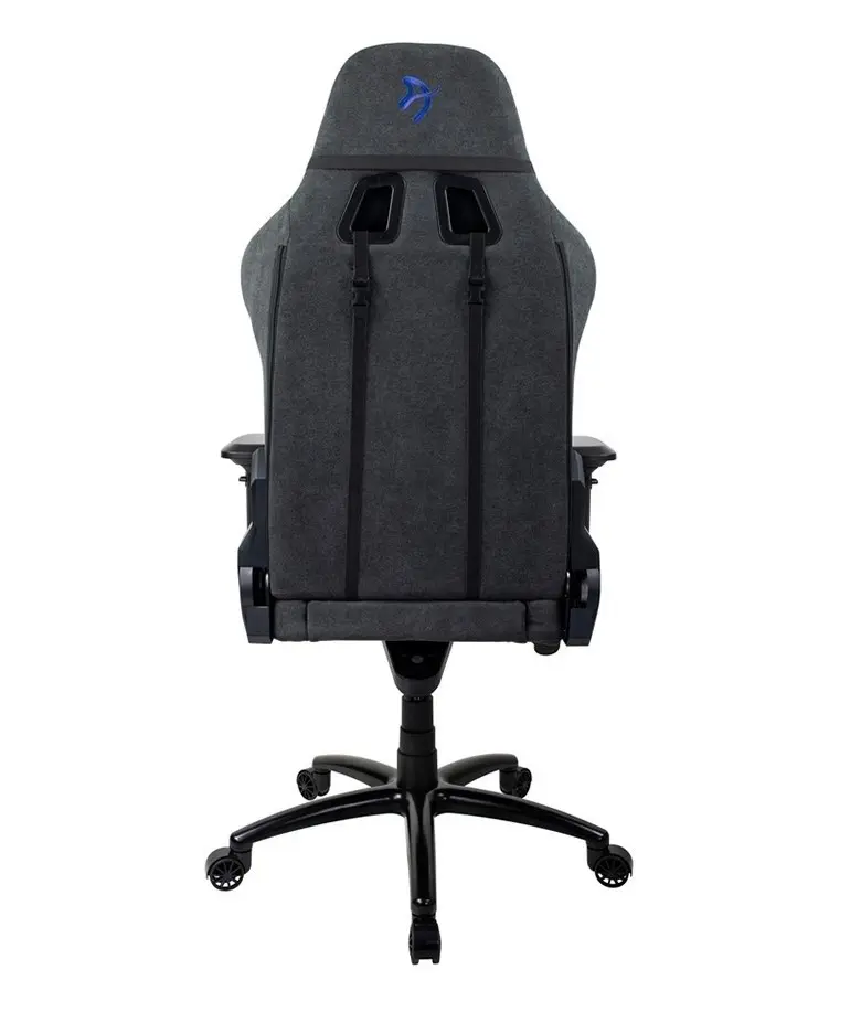 Геймерское кресло Arozzi Verona Signature Soft Fabric, черный/синий на tehnoparc.md Геймерское кресло Arozzi Verona Signature Soft Fabric, черный/синий