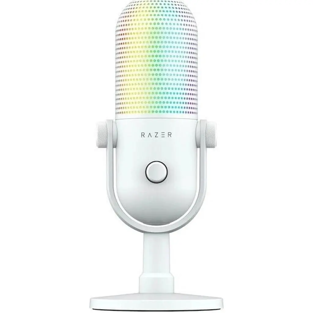 Microfon Razer Seiren V3 Chroma White RZ19-05060200-R3M1, alb pe tehnoparc.md Microfon Razer Seiren V3 Chroma White RZ19-05060200-R3M1, alb