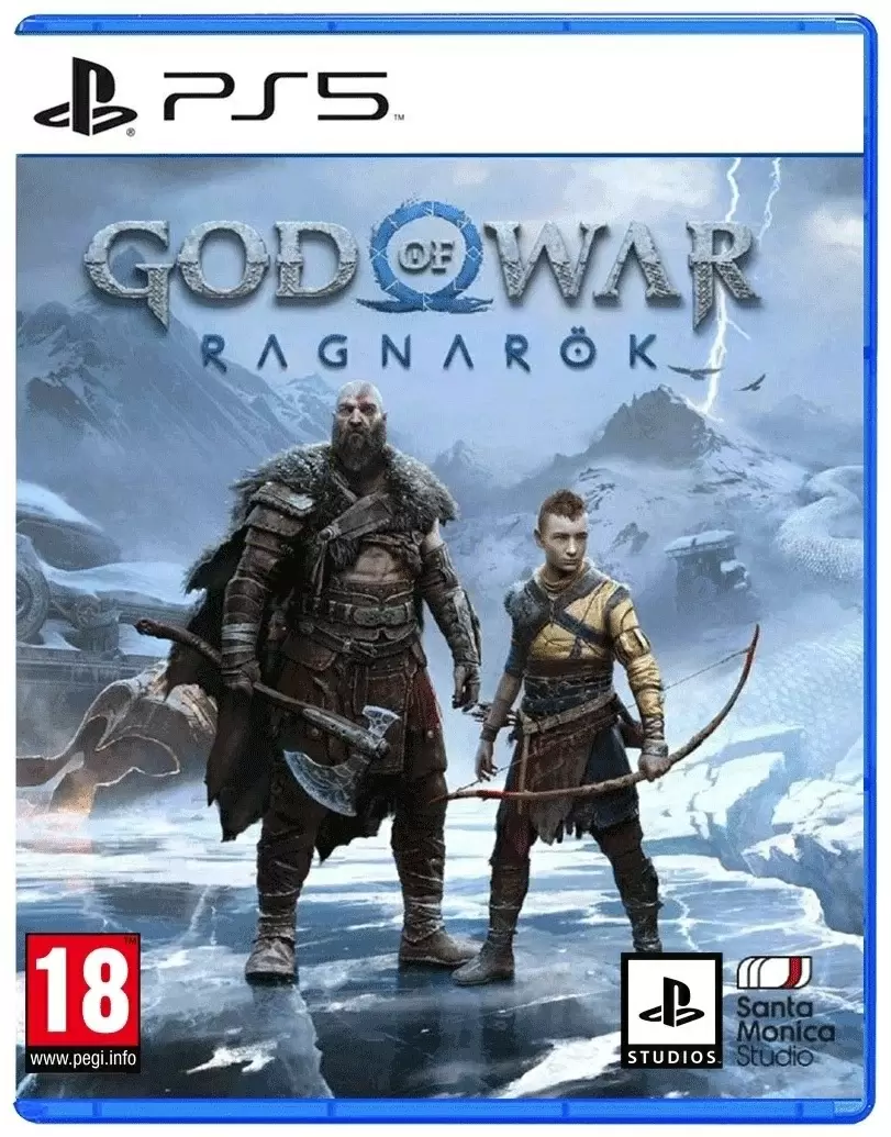 Игровая приставка Sony PlayStation 5 + Good of War Ragnarok, белый