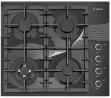 Plită incorporabilă cu gaz Gefest CBH 2230-01 K26, negru