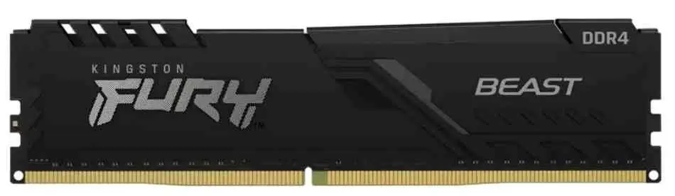 Memorie Kingston FURY Beast 8GB DDR4-3200MHz, CL16-18-18, 1.35V