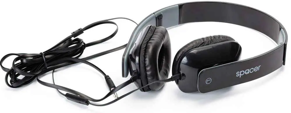 Căşti Spacer SPK-205, negru