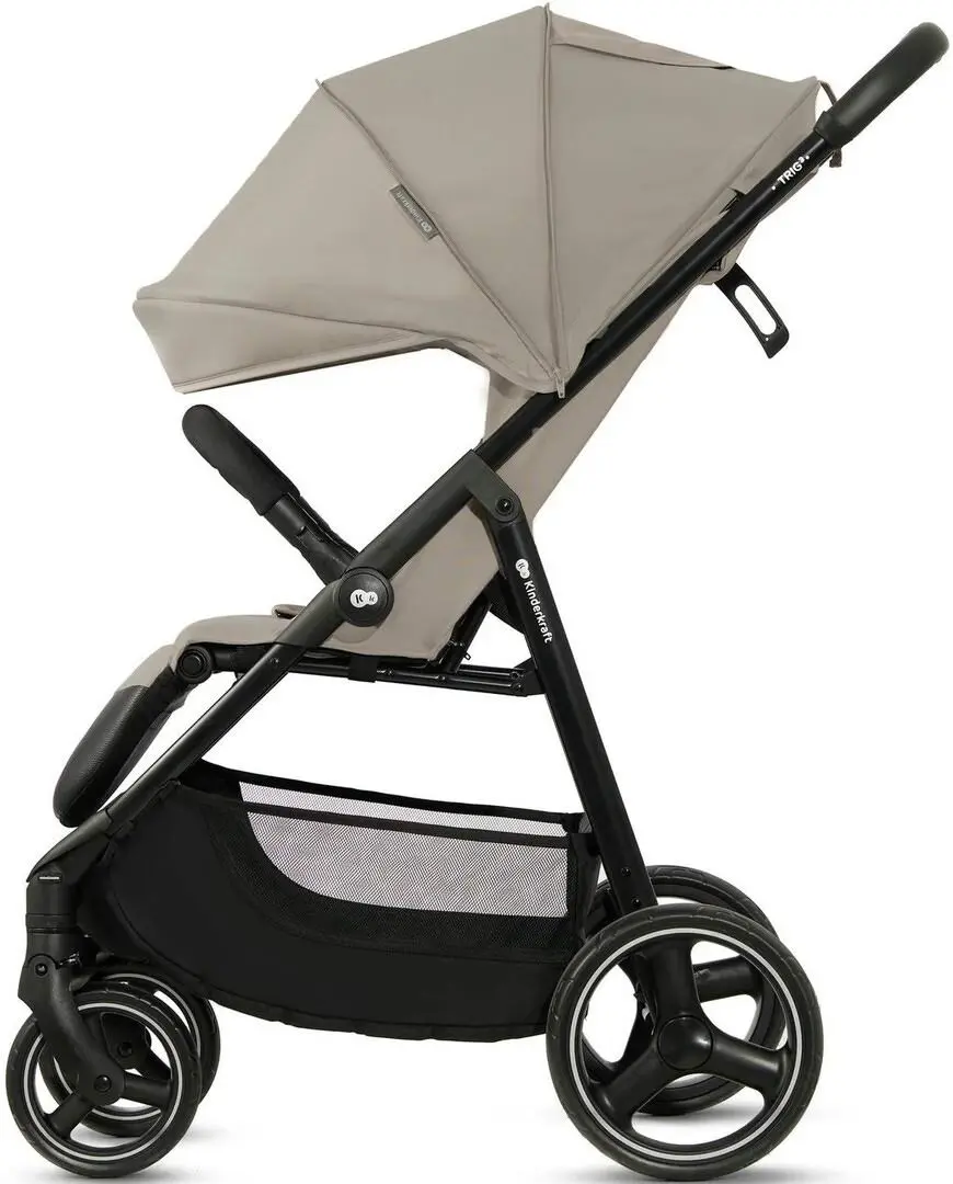 Коляска KinderKraft Stroller Trig 3, каменный бежевый