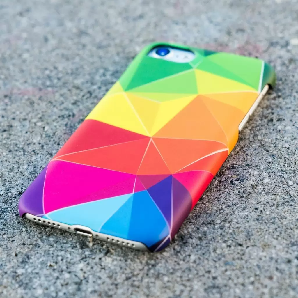 Husă de protecție I-Paint Hard Case iPhoneX Rainbow, multicolor