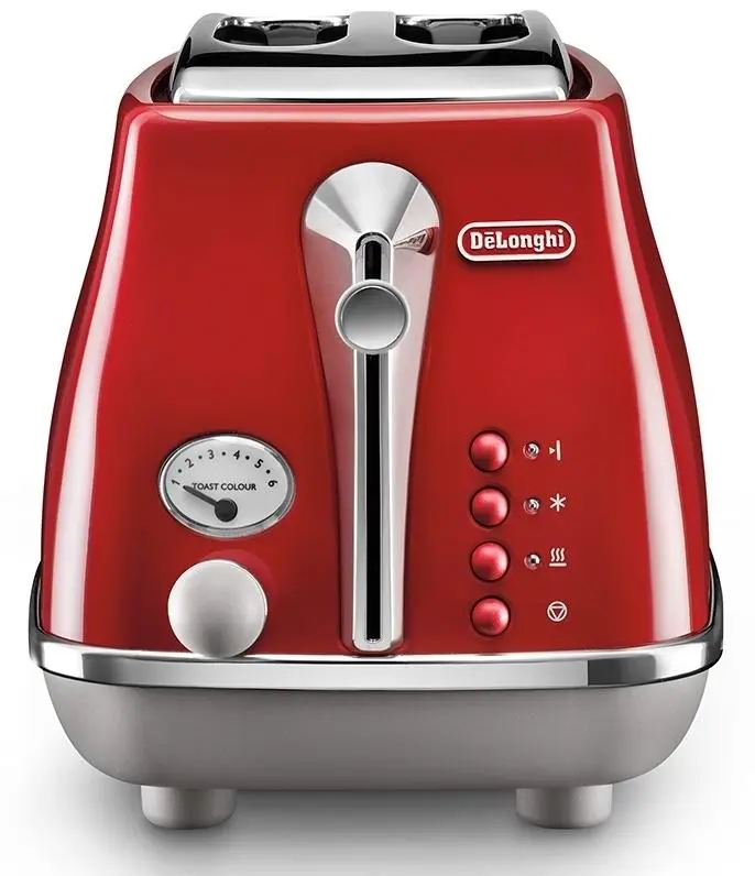 Prăjitor de pâine DeLonghi CTOC 2103 R, roșu