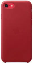 Чехол Apple iPhone SE 2020 Leather Case, красный