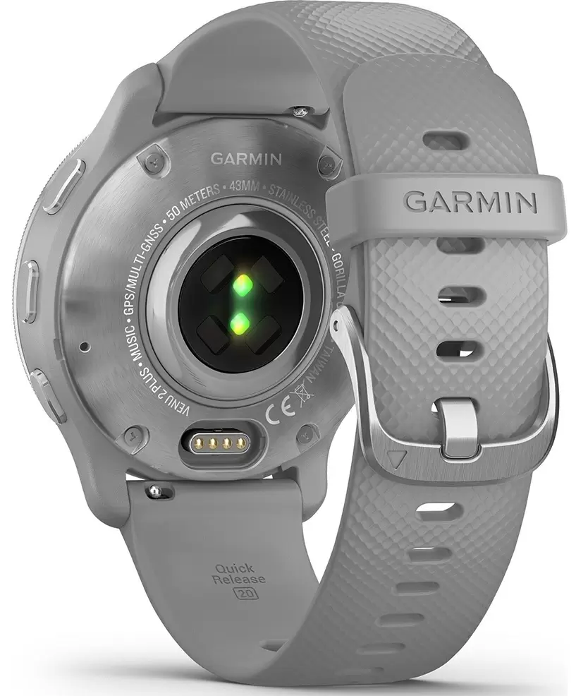 Smartwatch Garmin Venu 2, Plus Powerder/Silver