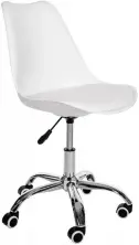 Scaun de birou Akord FD005, alb pe tehnoparc.md Scaun de birou Akord FD005, alb