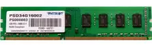 Memorie Patriot 4GB DDR3-1600MHz, CL11, 1.5V