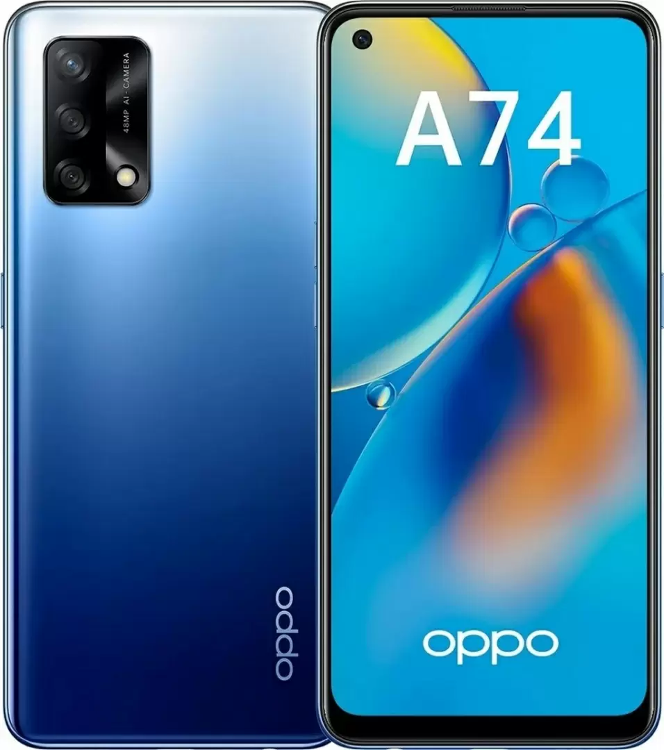 Смартфон Oppo A74 4GB/128GB, синий