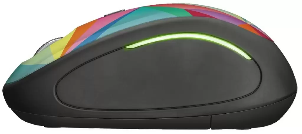 Mouse Trust Yvi FX Wireless Geometrics, multicolor