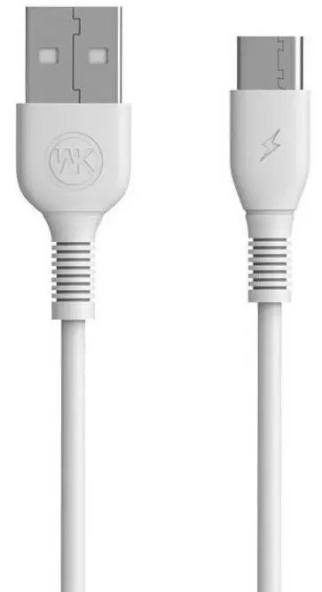 USB Кабель WK Design Orispeed 1M Type-C, белый