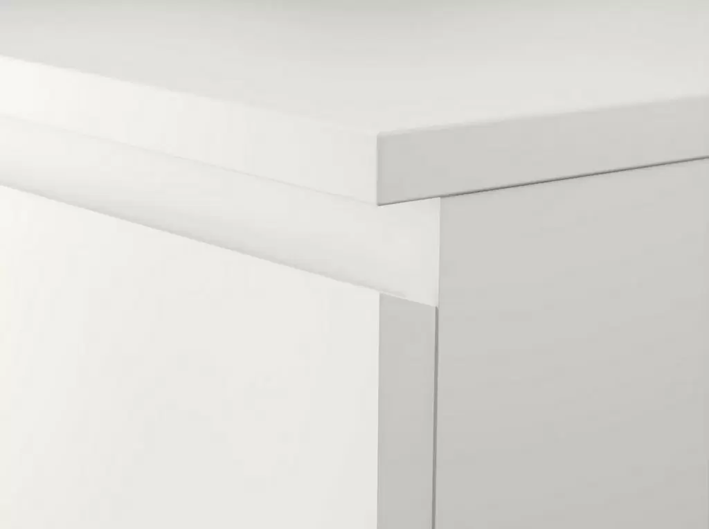 Comodă IKEA Malm 6 setare/oglinda 40x123cm, alb