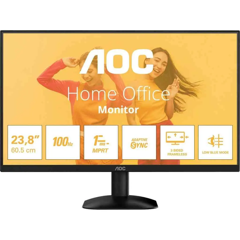 Монитор Aoc 24B35HM2, черный на tehnoparc.md Монитор Aoc 24B35HM2, черный
